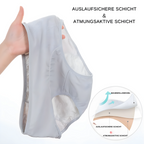 Auslaufsichere Damenunterwäsche mit Absorptionsschicht