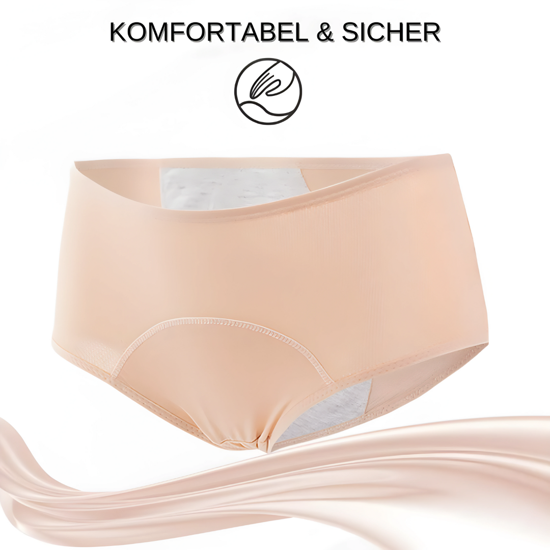 Auslaufsichere Damenunterwäsche mit Absorptionsschicht