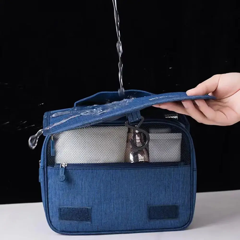 TravelNest Kosmetiktasche mit Aufhängehaken und Fächersystem