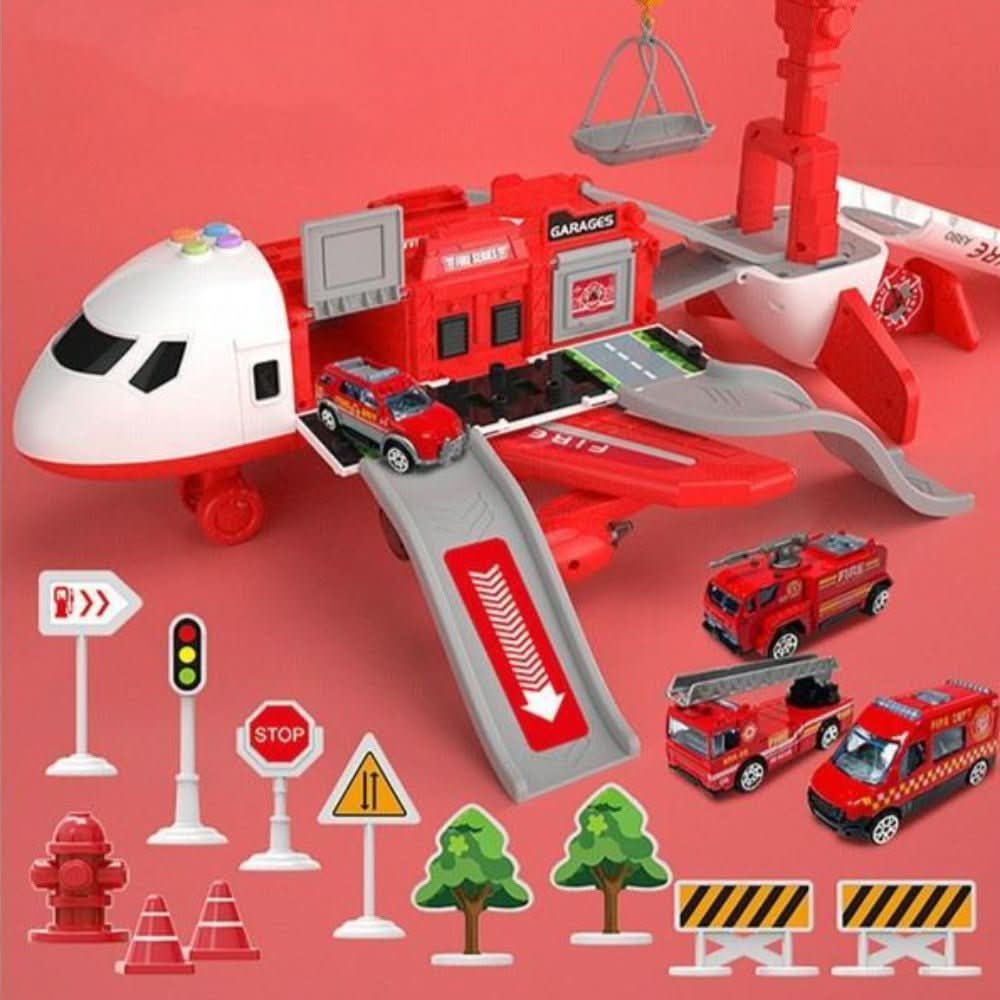 SkyRanger Flugzeug Spielset mit Fahrzeugen für Kinder