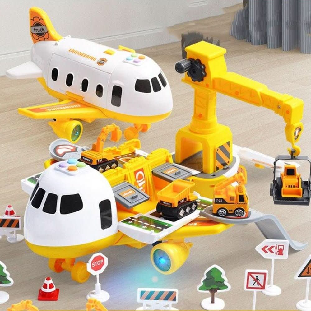 SkyRanger Flugzeug Spielset mit Fahrzeugen für Kinder