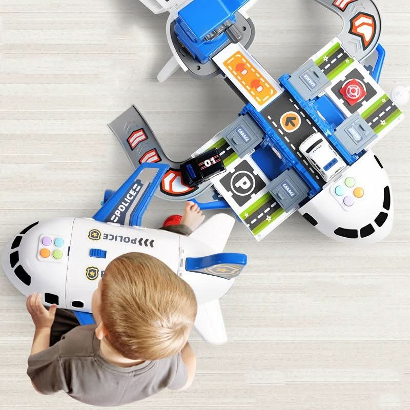 SkyRanger Flugzeug Spielset mit Fahrzeugen für Kinder