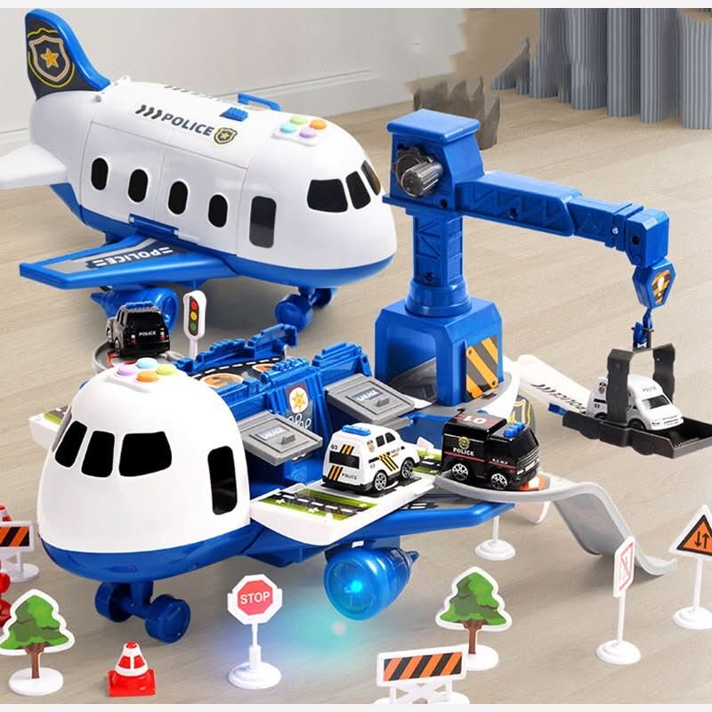 SkyRanger Flugzeug Spielset mit Fahrzeugen für Kinder