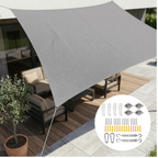 SkyCover Rechteckiges Sonnensegel wasserdicht mit UV-Schutz