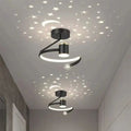 Lampa sufitowa SternAura LED z efektem gwiezdnego nieba