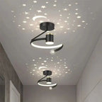 Lampa sufitowa SternAura LED z efektem gwiezdnego nieba