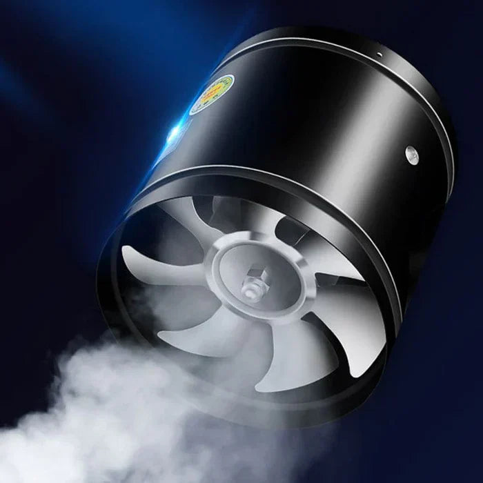Venturo MaxFlow udsugningsventilator i metal til bad & køkken 220V