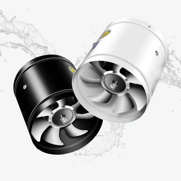 Venturo MaxFlow udsugningsventilator i metal til bad & køkken 220V