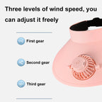 CoolVisor solskygge med USB-ventilator og 3 luftindstillinger