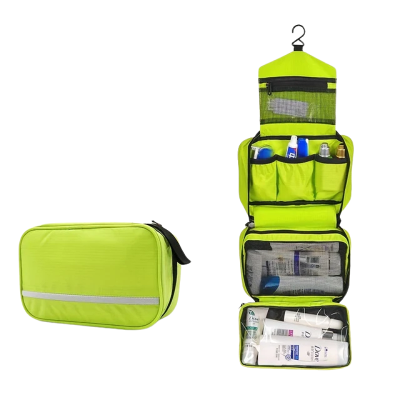 Kompakte ReiseHänge Kulturtasche für das Bad