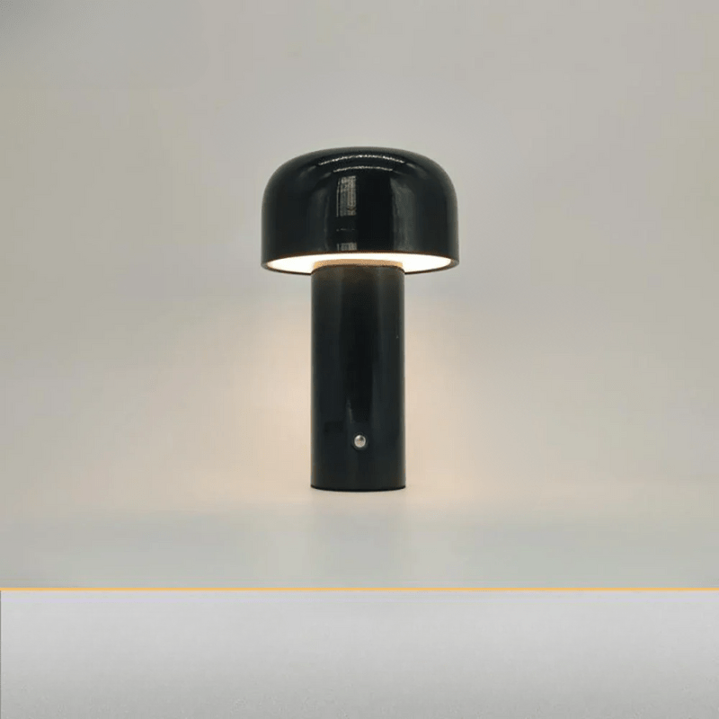 Bezprzewodowa lampa stołowa LED Nowoczesny design Tkanina Ciepłe światło