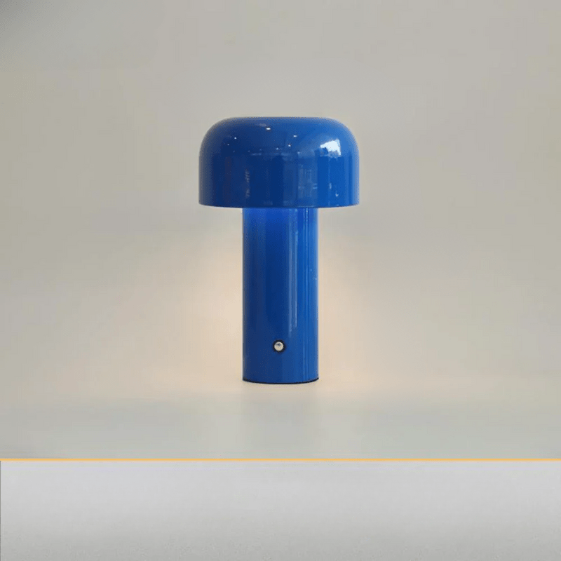 Bezprzewodowa lampa stołowa LED Nowoczesny design Tkanina Ciepłe światło