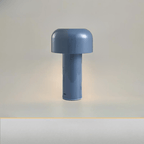 Bezprzewodowa lampa stołowa LED Nowoczesny design Tkanina Ciepłe światło