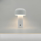 Bezprzewodowa lampa stołowa LED Nowoczesny design Tkanina Ciepłe światło