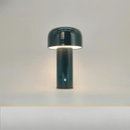 Bezprzewodowa lampa stołowa LED Nowoczesny design Tkanina Ciepłe światło