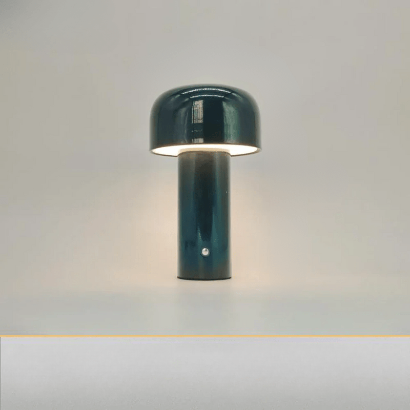 Bezprzewodowa lampa stołowa LED Nowoczesny design Tkanina Ciepłe światło