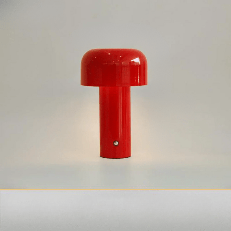 Bezprzewodowa lampa stołowa LED Nowoczesny design Tkanina Ciepłe światło