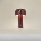 Bezprzewodowa lampa stołowa LED Nowoczesny design Tkanina Ciepłe światło