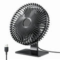 BreezeOrbit USB Tischventilator mit Oszillation & 4 Geschwindigkeiten