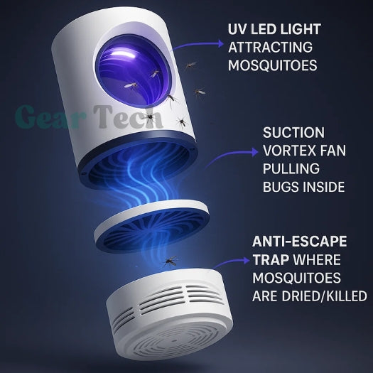 UV Insektenfänger mit Auffangbehälter