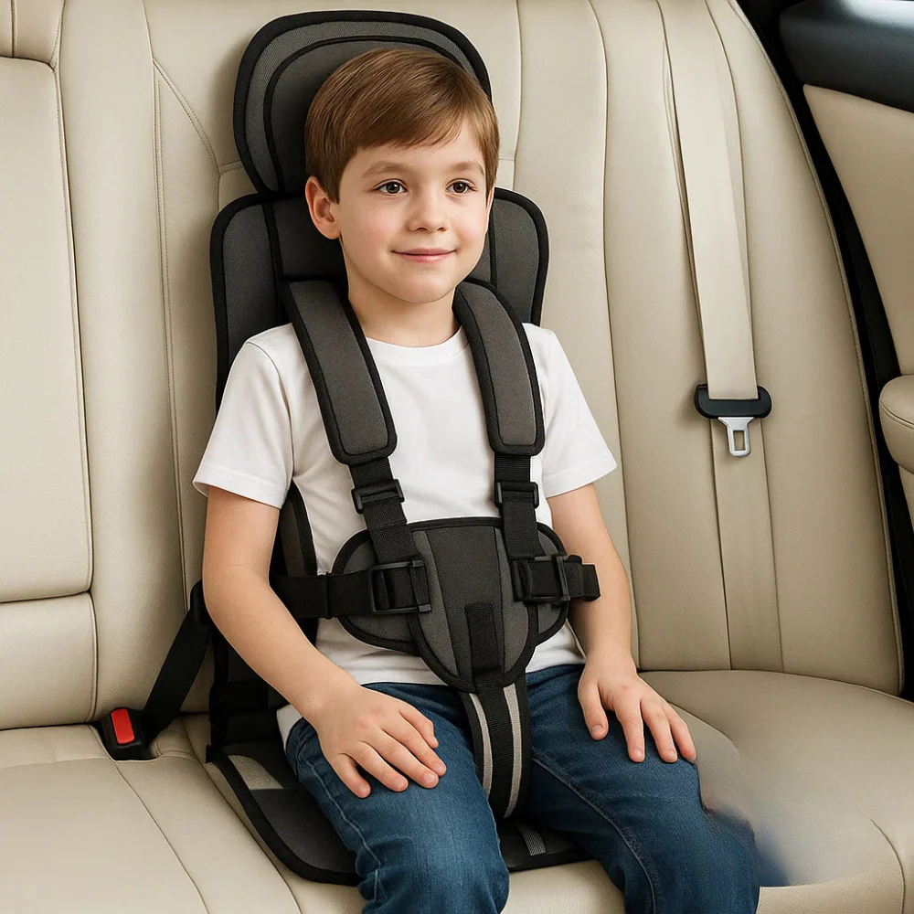 ReiseKind Faltbarer Kindersitz Auto tragbar 1–14 Jahre bis 60kg