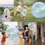 BlubberBall Aufblasbarer Spielball für Garten Strand und Outdoor-Spaß