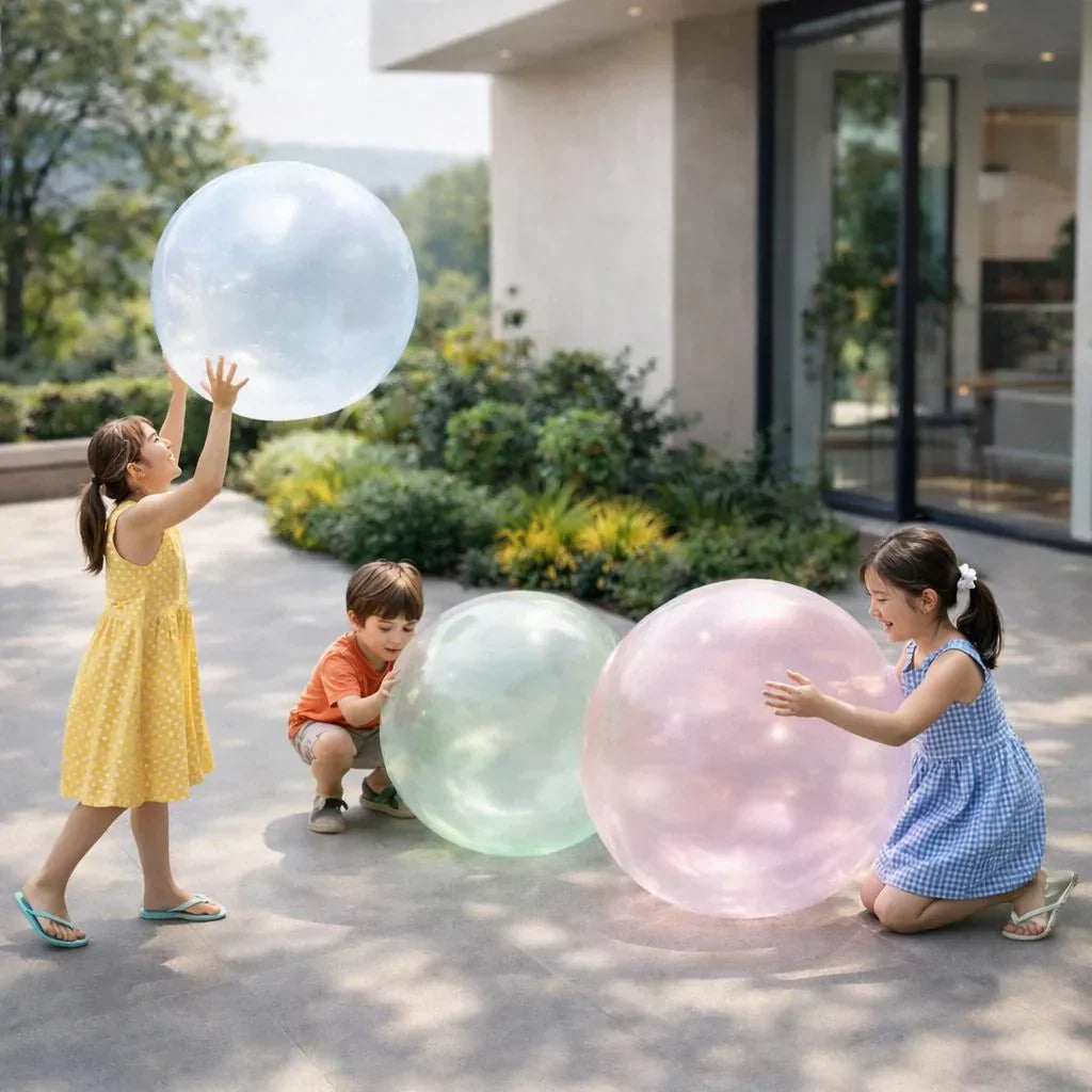 BounceFlex bold oppustelig fritidsbold til have og strand