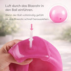 BlubberBall Aufblasbarer Spielball für Garten Strand und Outdoor-Spaß
