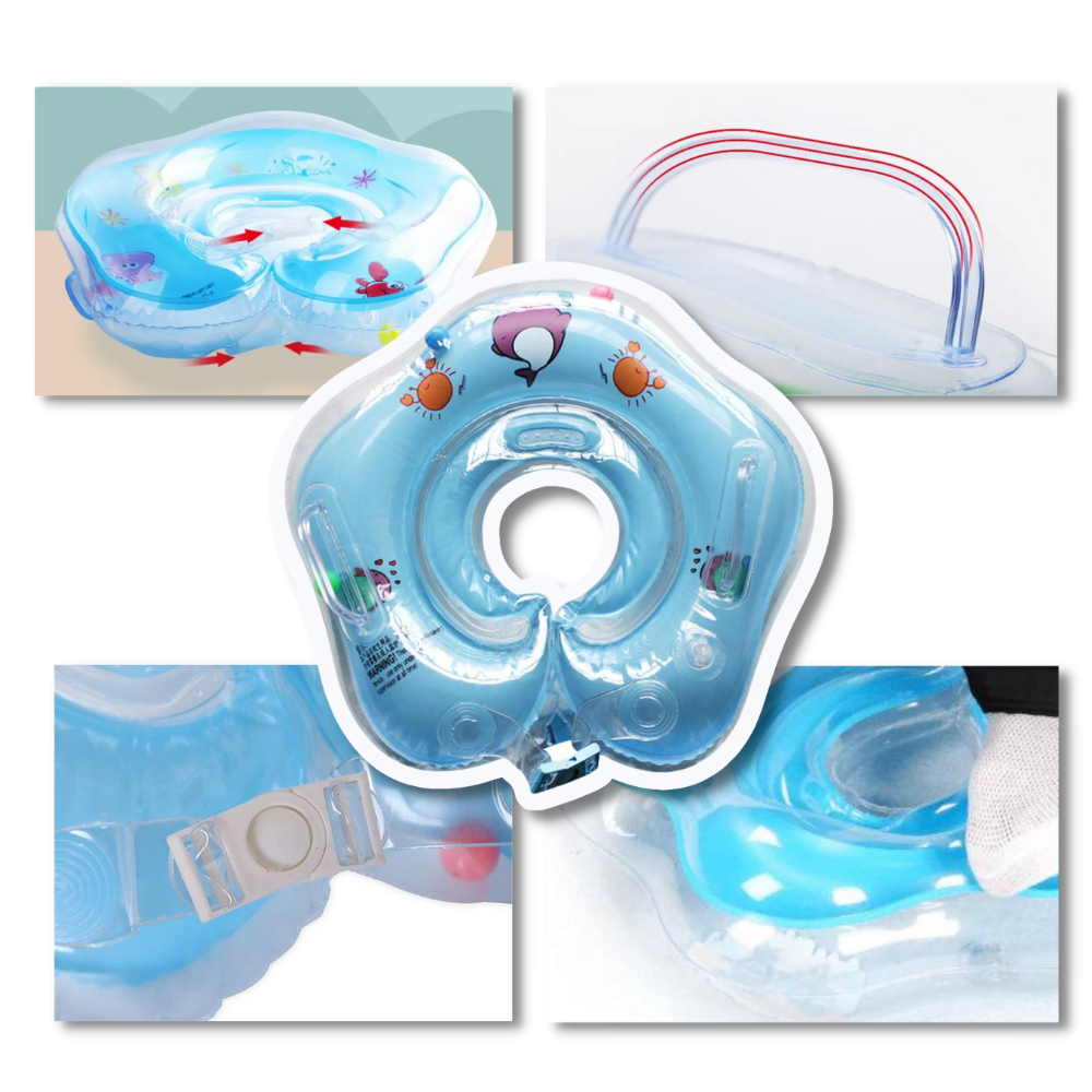 AquaNest Baby Schwimmring Aufblasbare Schwimmhilfe für Kleinkinder