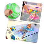 AquaNest Baby Schwimmring Aufblasbare Schwimmhilfe für Kleinkinder