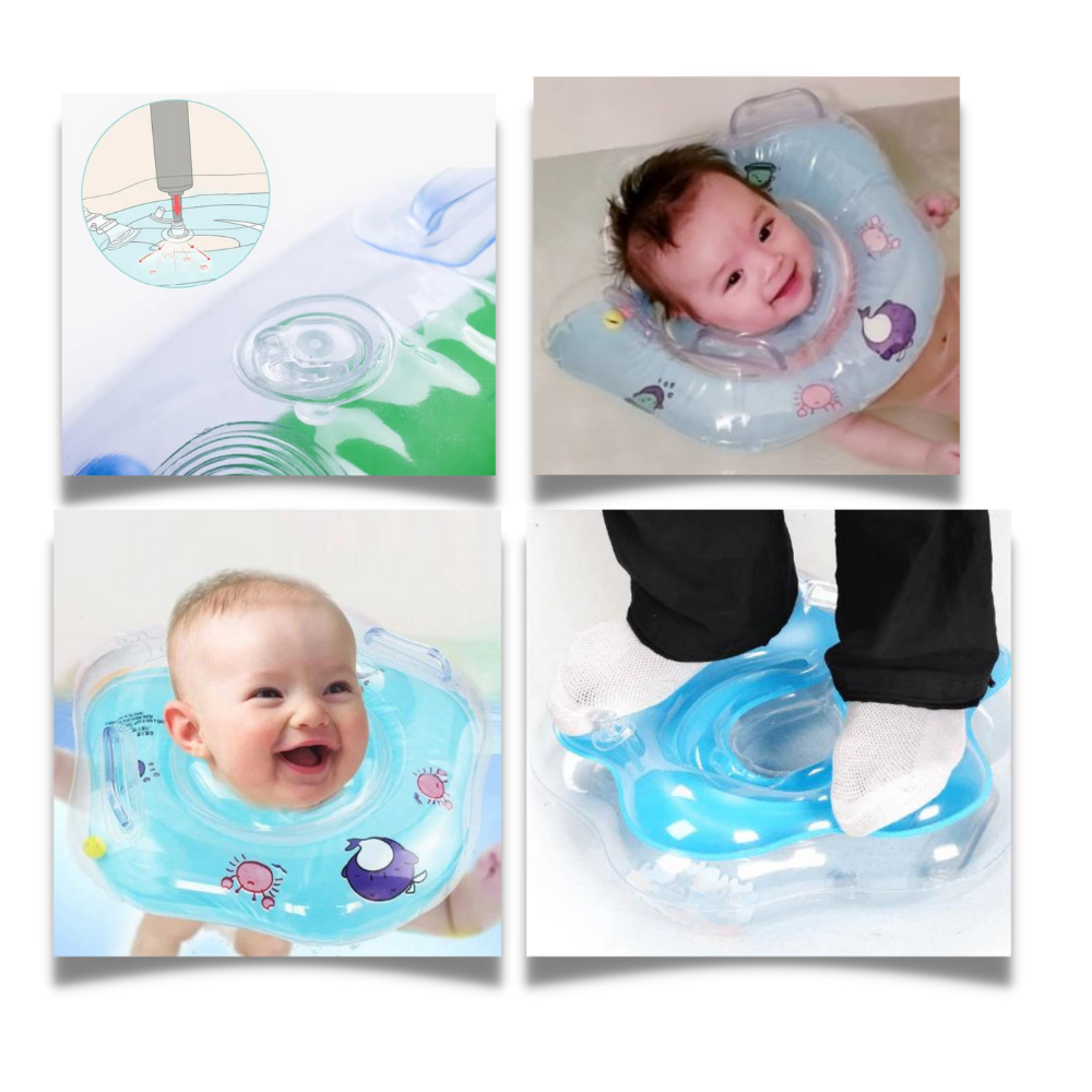 AquaNest Baby Schwimmring Aufblasbare Schwimmhilfe für Kleinkinder
