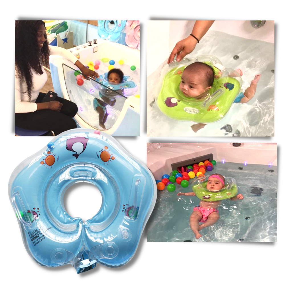 AquaNest Baby Schwimmring Aufblasbare Schwimmhilfe für Kleinkinder
