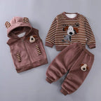 BearBuddy Babyset 3-teilig – Jacke, Weste und Hose