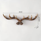 Rendivo Wandhaken in Geweih-Form für Flur und Garderobe