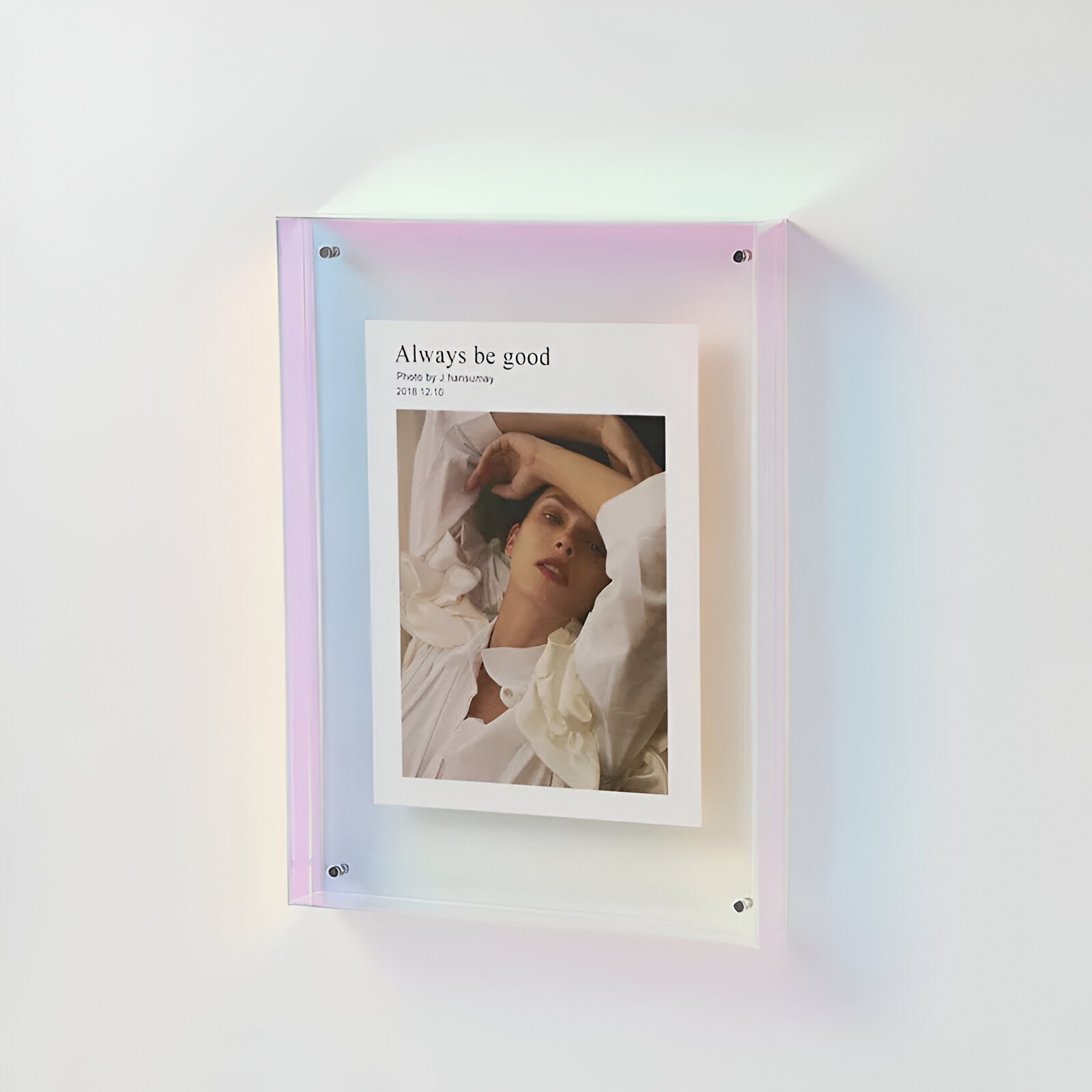 ClearFrame akryl billedramme med gennemsigtigt moderne design