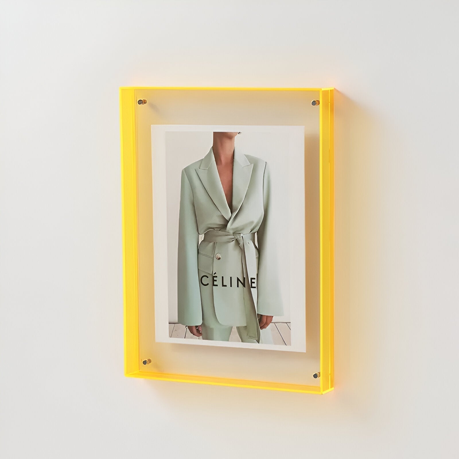 ClearFrame akryl billedramme med gennemsigtigt moderne design