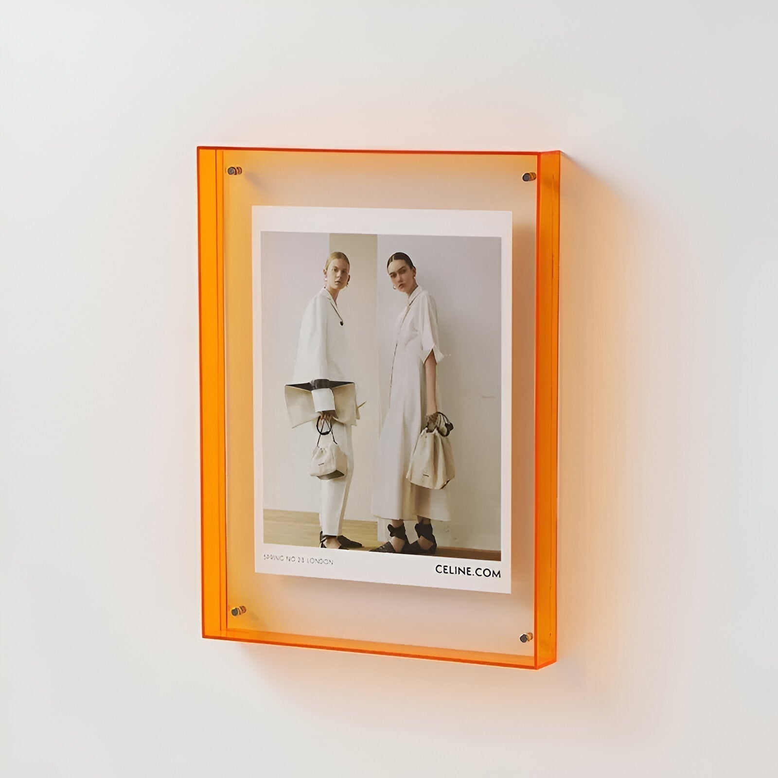 ClearFrame akryl billedramme med gennemsigtigt moderne design