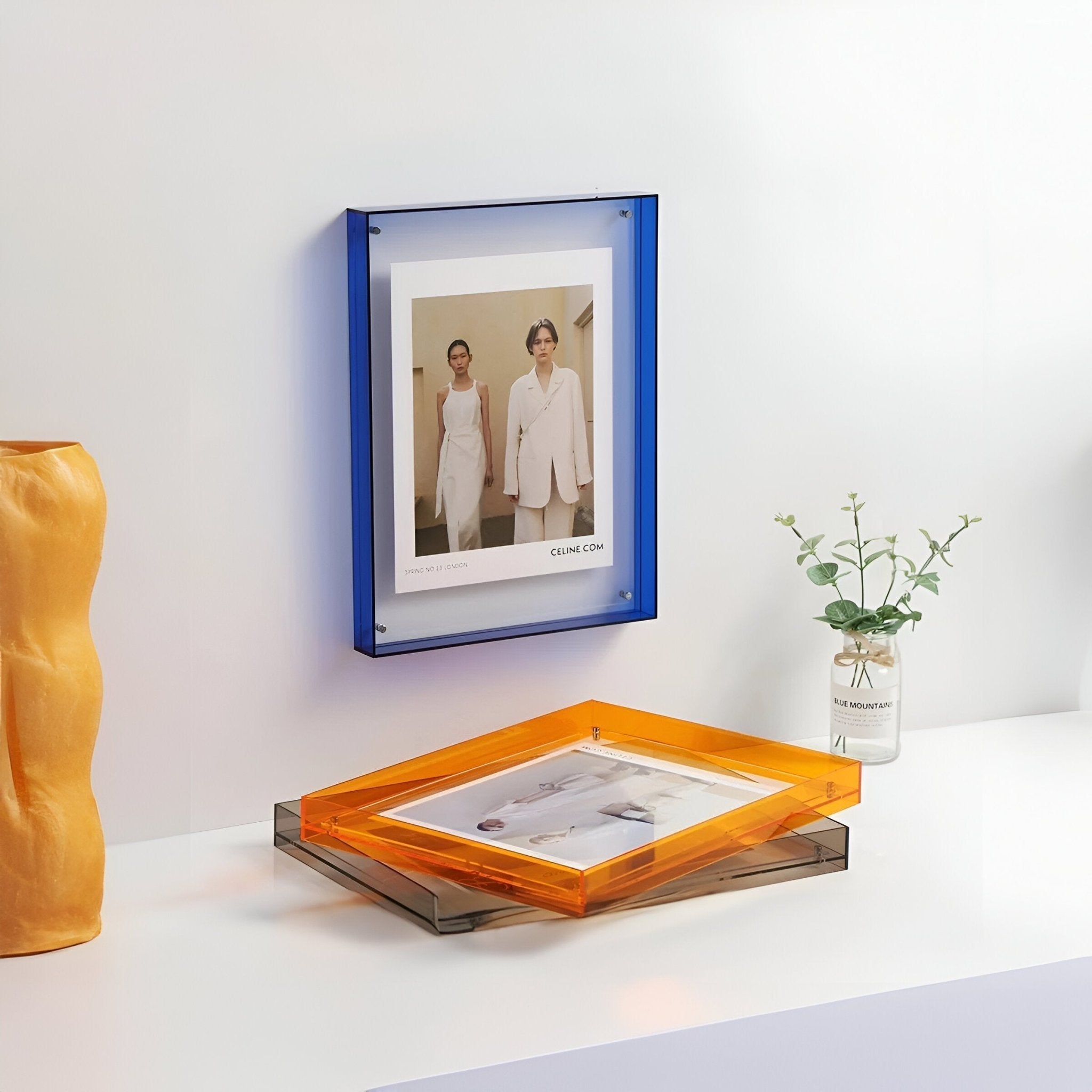 ClearFrame akryl billedramme med gennemsigtigt moderne design