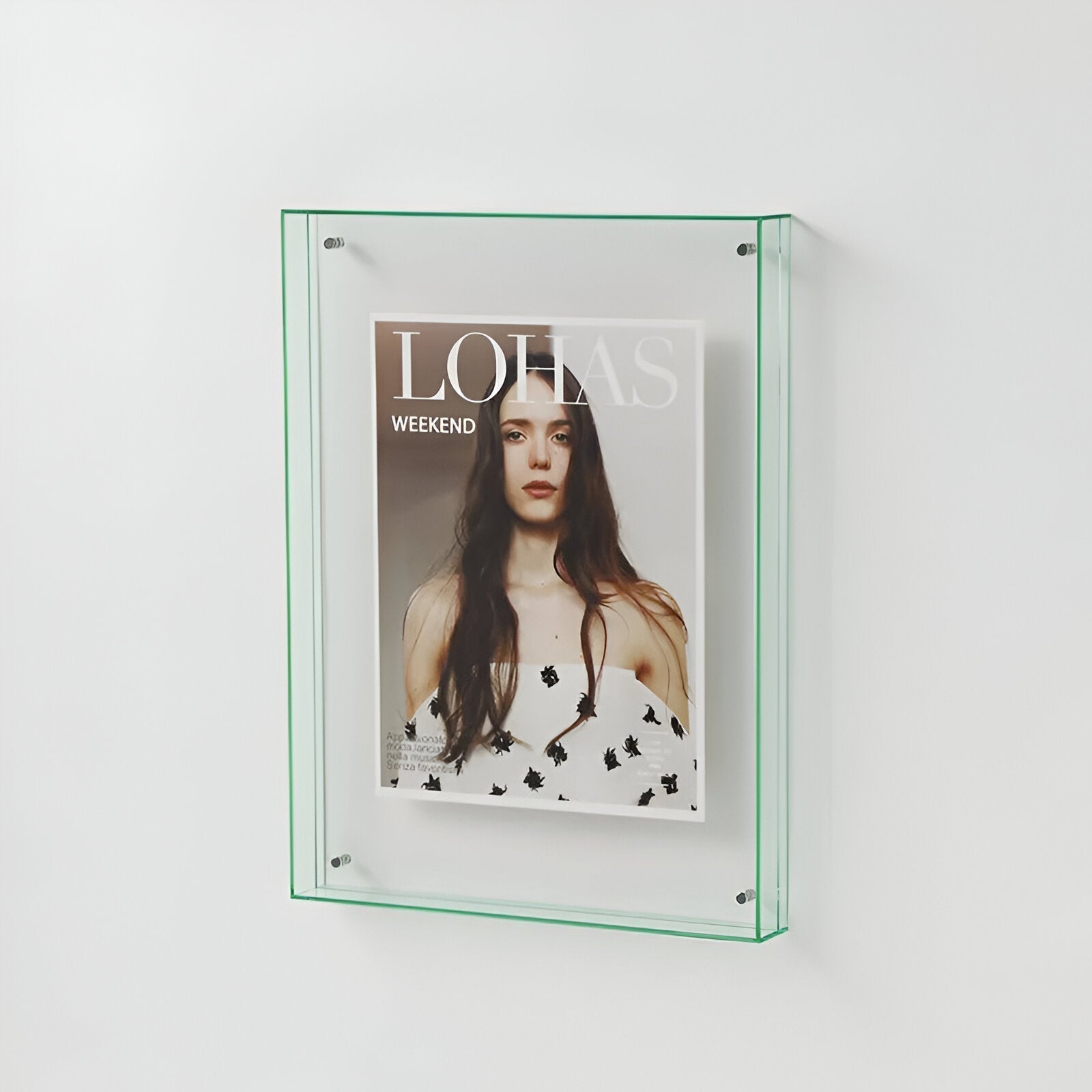 ClearFrame akryl billedramme med gennemsigtigt moderne design