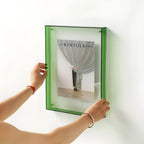 ClearFrame akryl billedramme med gennemsigtigt moderne design