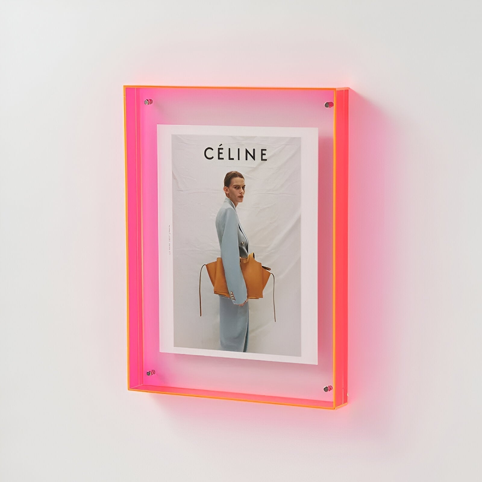 ClearFrame akryl billedramme med gennemsigtigt moderne design