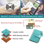 Portfel RFID SicherPort z przegródkami na karty