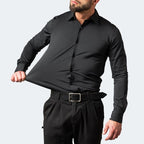 Flexaro Herrenhemd – Elegantes Hemd mit Knopfleiste und Kragen