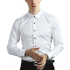 Flexaro Herrenhemd – Elegantes Hemd mit Knopfleiste und Kragen