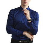 Flexaro Herrenhemd – Elegantes Hemd mit Knopfleiste und Kragen