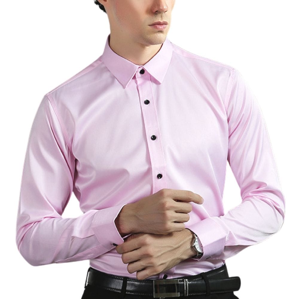 Flexaro Herrenhemd – Elegantes Hemd mit Knopfleiste und Kragen