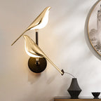 Title AureliaVogel LED Wandleuchte Gold Stil Warmweiß 15W