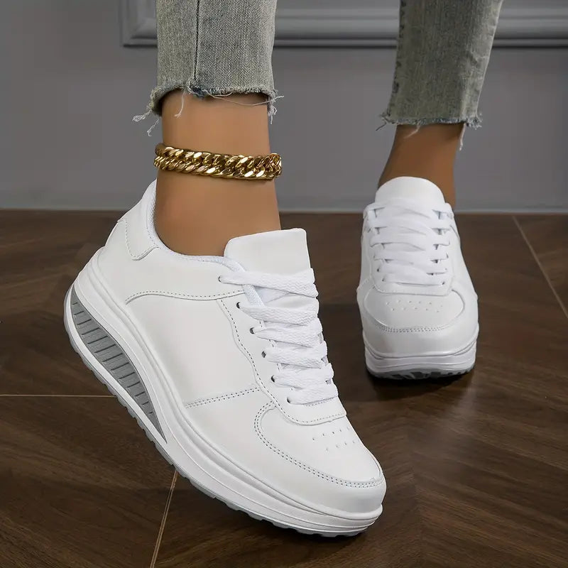 Komfortiva SanftSchritt Damen Slip-On Freizeitschuhe mit Schnürung