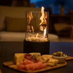 Flammenglanz Tischkamin Bioethanol rauchfrei dekorativ Indoor Outdoor