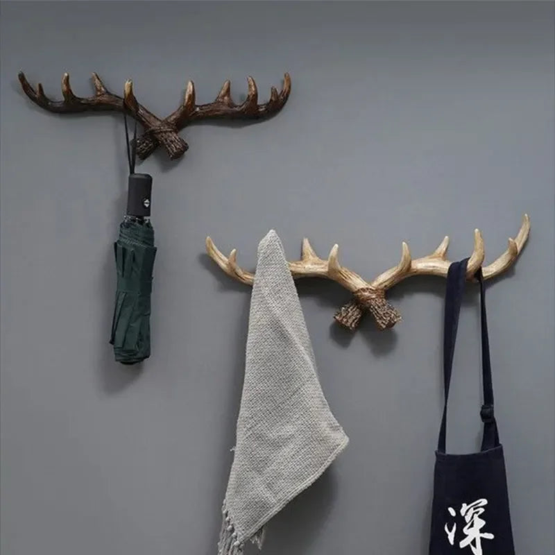 Rendivo Wandhaken in Geweih-Form für Flur und Garderobe